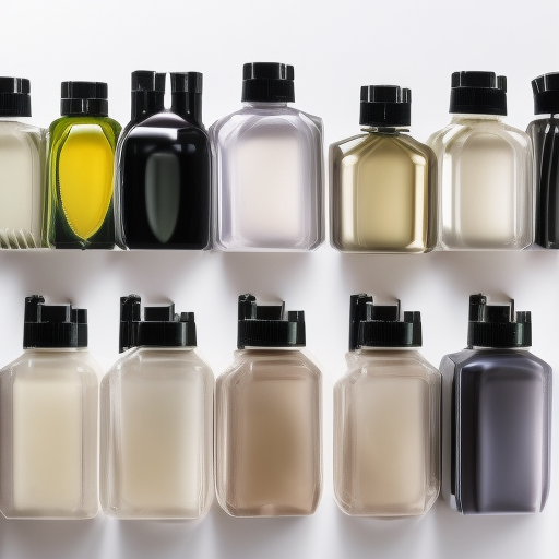 

An image of a variety of different bottles of shampoo and conditioner, each with a different label and scent, arranged on a white background. The image conveys the idea of the many different types of shampoo and conditioner available, and the